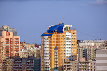 Russia. Khabarovsk-March 2019: view of Kalinina street