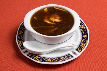 Shark fin soup