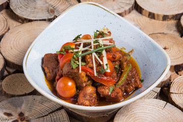 Lamb karahi