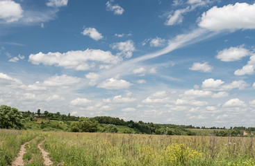 On the banks of the Ugra.