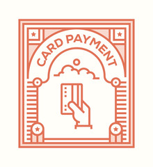 CARD PAYMENT ICON CONCEPT