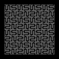 Abstract pattern with border frame