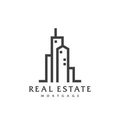 Obraz premium real estate logo