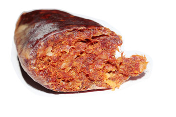 Traditional Turkish dried sausage