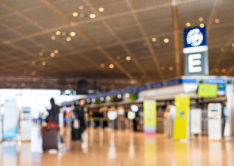 空港イメージ　アウトフォーカス