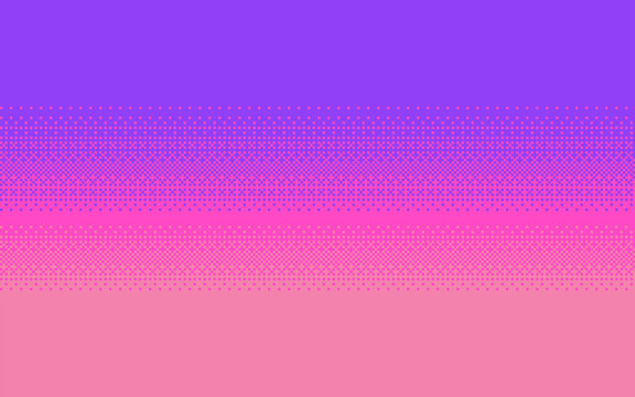 Pixel art dithering background in three colors.
