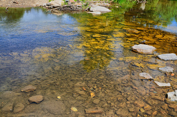 Arsha is one of the small mountain rivers of the southern Urals.
