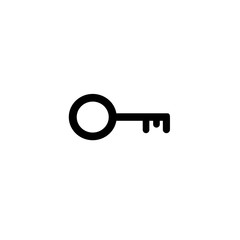 black key simple icon