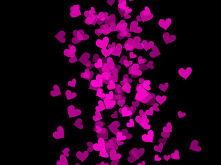 multi-colored figures. abstraction