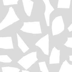 Abstract seamless grey background of pieces of paper