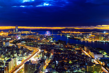 大阪の夜景