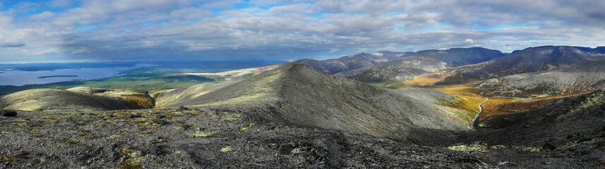  Autumn in the mountains. Khibiny