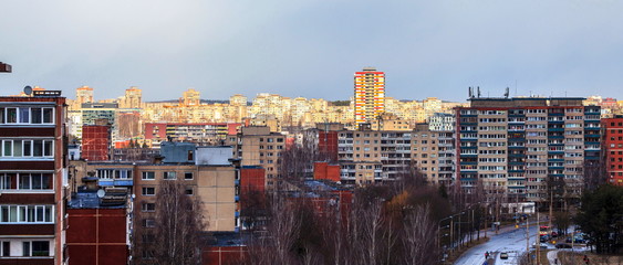 Vilnius residential areas