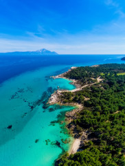 Kavourotrypes or Orange is a small paradise of small beaches located between Armenistis and Platanitsi in Sithonia, Chalkidiki, Greece