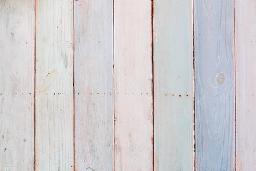 Pastel toned wooden background with some stains