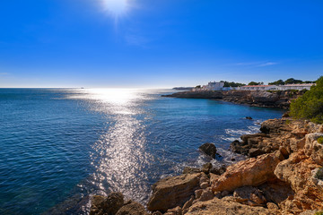 Obraz premium Cala Calafato Ametlla de mar beach
