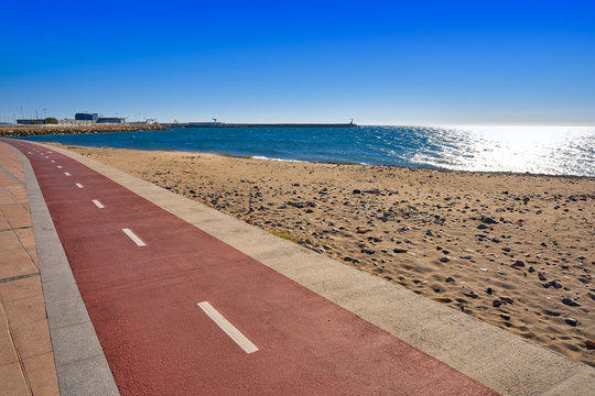 Platja la Riera beach Cambrils Tarragona