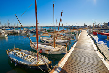 Fototapeta premium Cambrils Port marina in Tarragona Catalonia