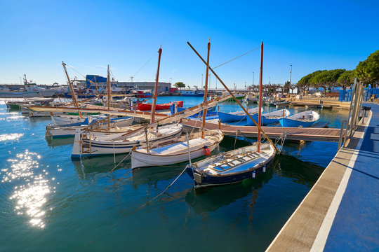 Cambrils Port marina in Tarragona Catalonia