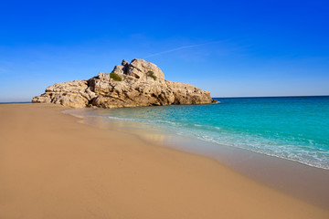 Playa Illot del Torn Ametlla de mar beach