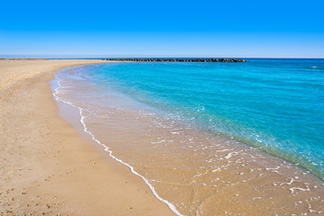 Cases playa beach in Xilxes also Chilches