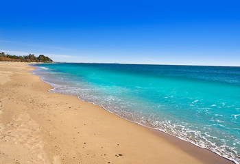 Fototapeta premium Platja Casa dels LLadres beach Mont-Roig