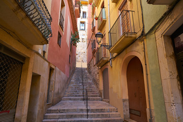 Tarragona narrow streets in Catalonia