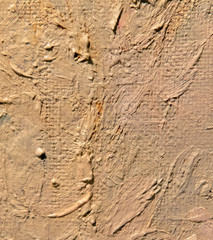 Oil paint on canvas as abstract background