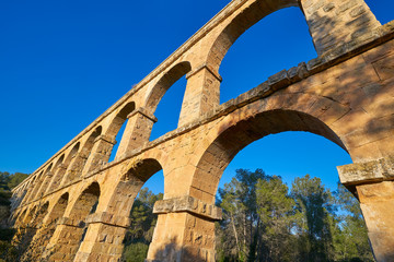 Obraz premium Aqueduct Pont del Diable in Tarragona
