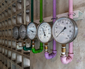 Pressure Gauge water Pump in factory Industrial