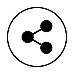 share icon vector. Share icon