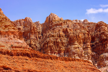 Vermilion cliffs mountain range in Arizona