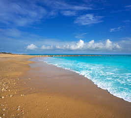 Vinaroz Playa del Forti beach in Castellon
