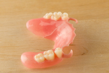 large image of a modern denture