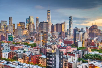 Skyline der Innenstadt von New York, New York, USA © SeanPavonePhoto