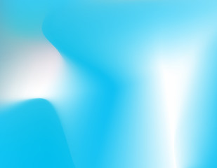 Abstract blue Holographic Background in pastel neon color design. Blurred wallpaper. Vector illustration for your modern style trends 80s 90s background for creative design