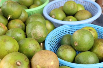 lemons at street food