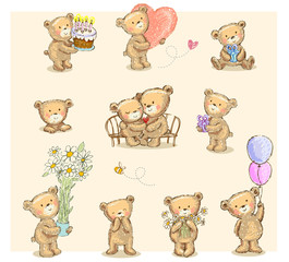 Cute little bears