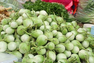 eggplant at street food