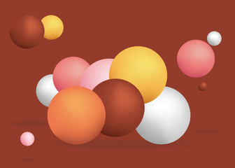 3d figures realistic vector primitives