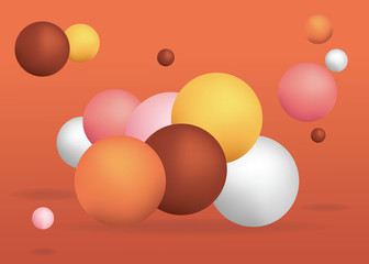 3d figures realistic vector primitives