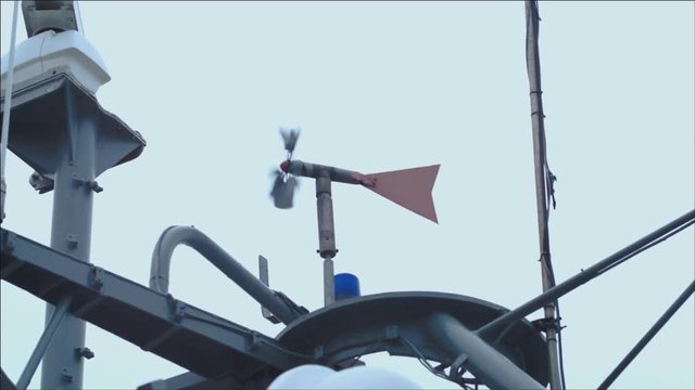 Ship&rsquo;s vane in Seaplane Harbour in Tallinn