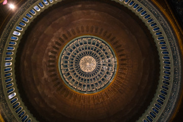 Kuwait Grand Mosque interior, Kuwait city, Kuwait