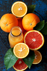 Fresh orange juice
