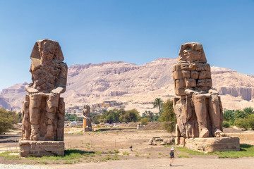 Colossi of Memnon, Valley of Kings, Luxor, Egypt