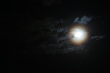月輪の夜