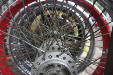 motorcycle wheel alloy