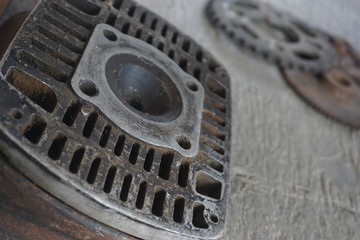 scrap metal engine