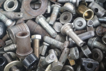 iron motorcycle screw