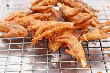Fried chicken at street food